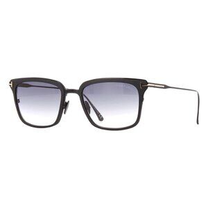 New TOM FORD Hayden Black Black FT0831/S 02B Sunglasses Women